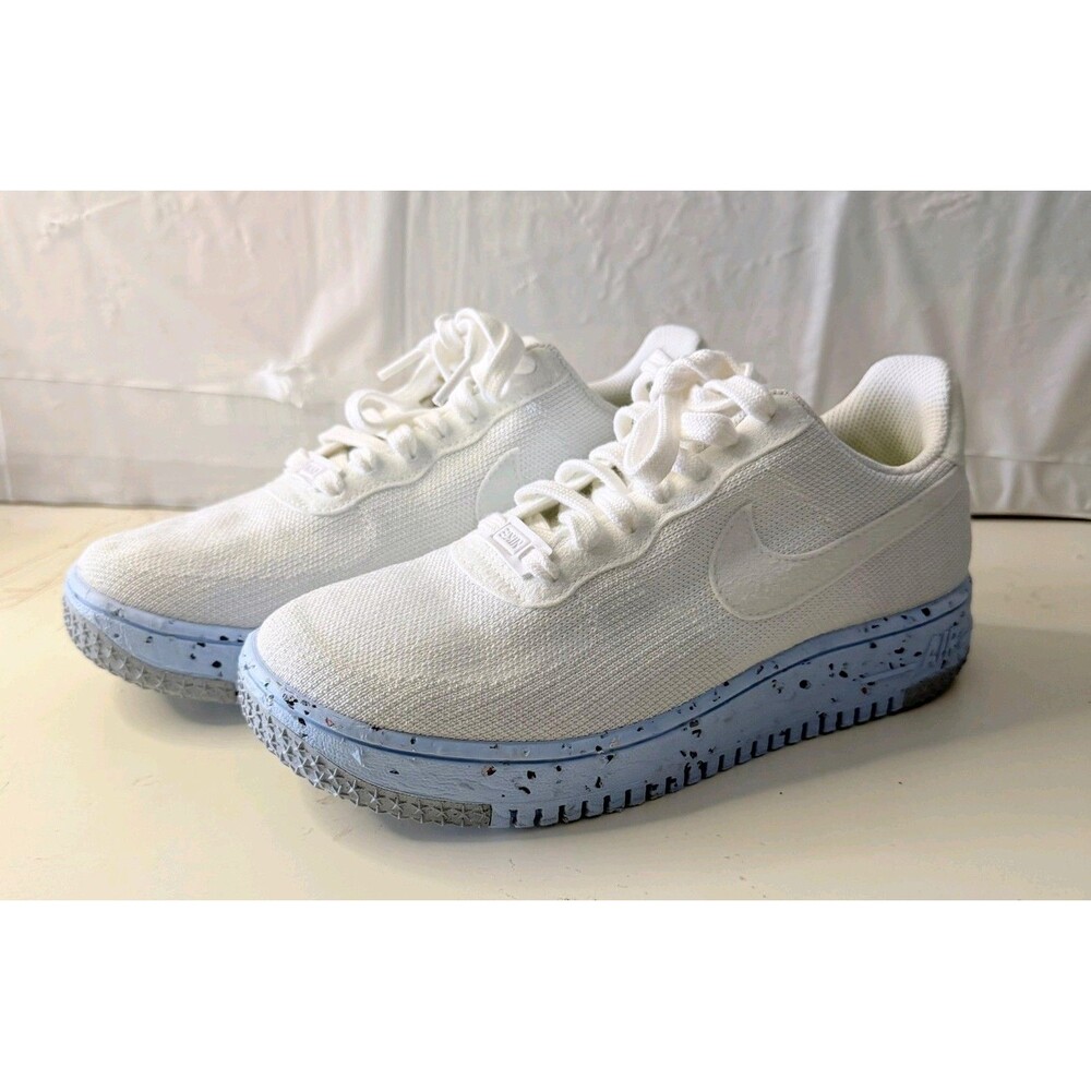 Nike Air Force 1 Crater Flyknit Pure Platinum Women Size 7